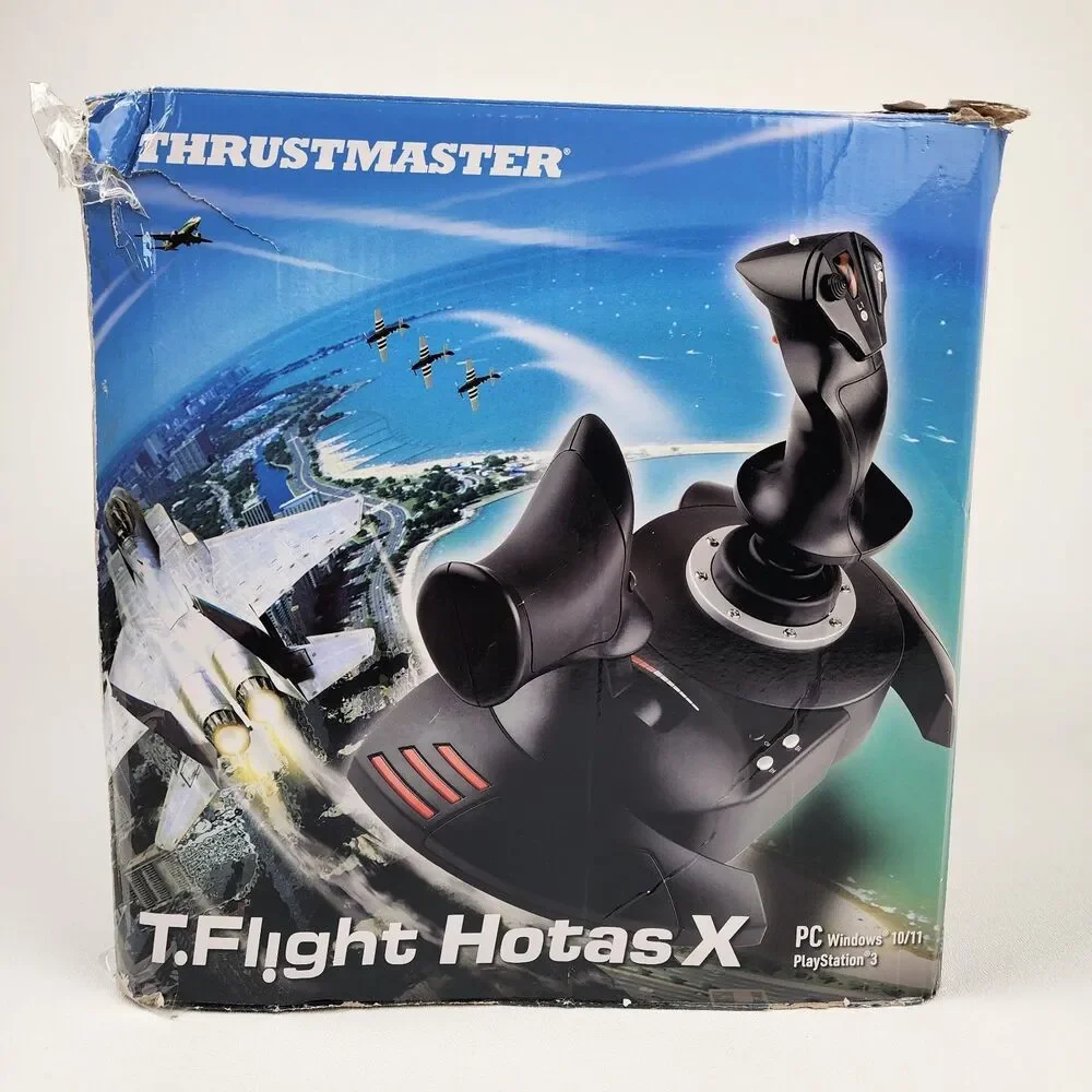 Thrustmaster T-Flight HOTAS X USB Flight Simulator Joystick Throttle PC